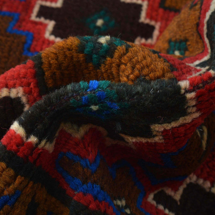 Afghan traditional carpet, Balochi area rug, vintage Afghan rug, 