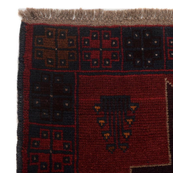 artisan-crafted rug, Afghan home decor rug, 