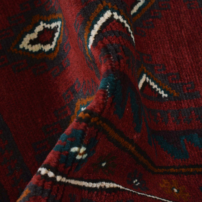 Balochi area rug, vintage Afghan rug, 
