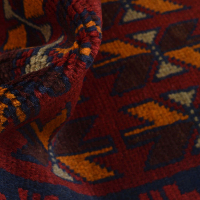 Afghan traditional carpet, Balochi area rug, vintage Afghan rug, 