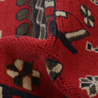 Afghan Weapon Design War Rug 4.1x2.5 ft