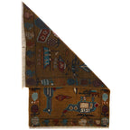 Afghan AK-47 Rug Handwoven Story 2.9x1.9 ft