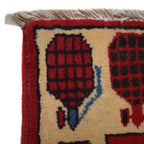 Afghan Weapon Motif Carpet 4.8x3.3 ft