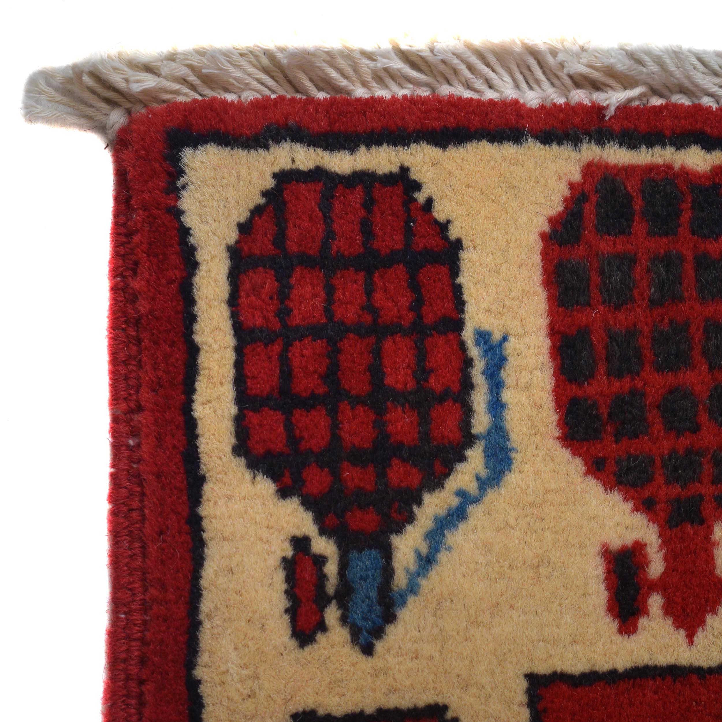 Afghan Weapon Motif Carpet 4.8x3.3 ft