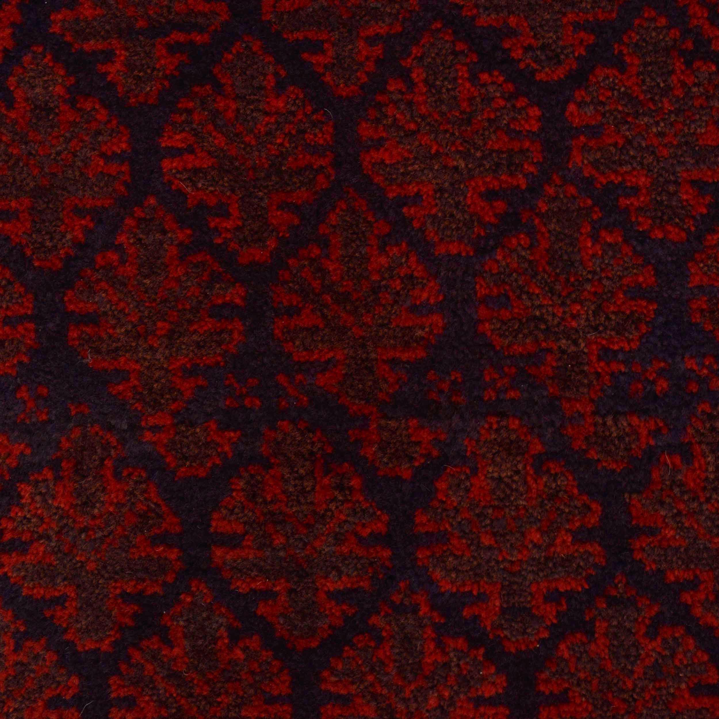 Afghan Woolen Prayer Rug 5.6x3.2 ft