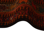 Afghan Woolen Prayer Rug 5.6x3.2 ft
