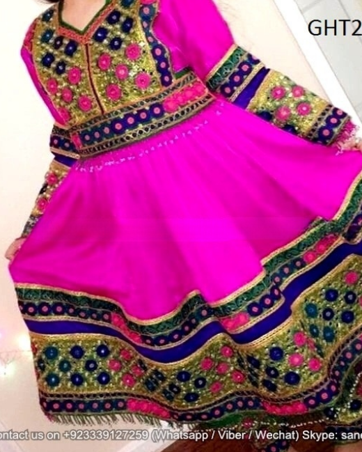 Hand Embroidered Kuchi Bridal Traditional Dress