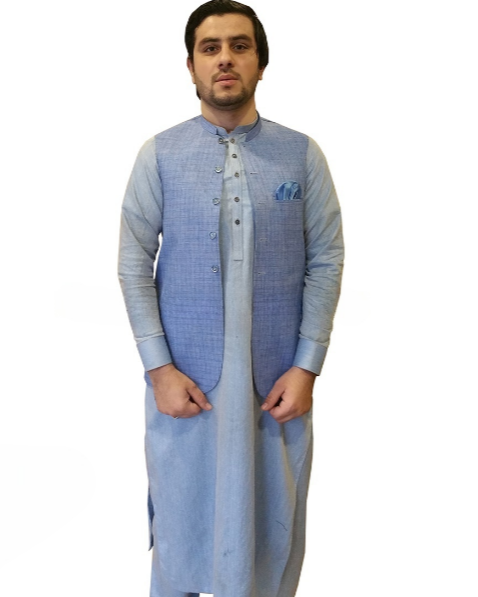 Gent's Vest in Gray Color