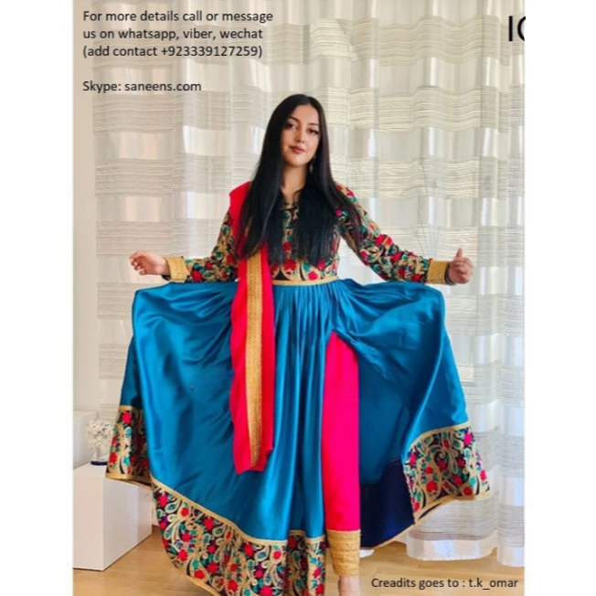 Afghan Bridal Fashion Dress