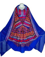 Choli Afghan Frock Dress