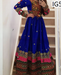 New traditional kuchi mirror yakhan  style clothes in blue color