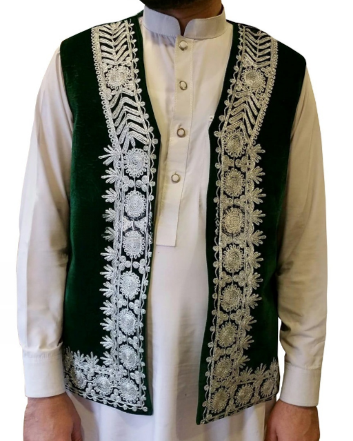 New Afghan men vest