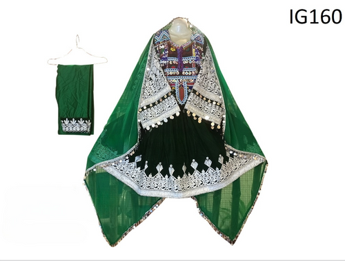 Afghan Fashion Hand Embroidered Frock