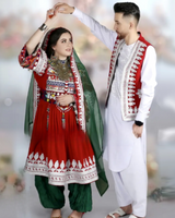 Afghan Dress & Vest Couples