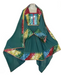 New Afghan dress in green color