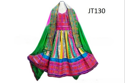 Kuchi Hand Made Embroidery Work Frock