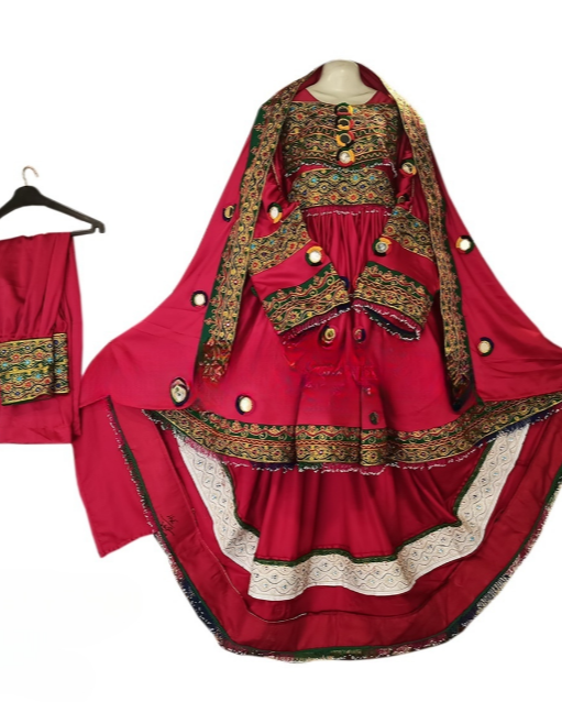 New Afghan bridal gown