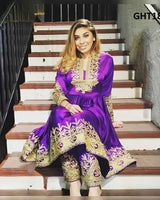Afghan Bridal Embroidery work Dress