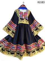 New Kochian embroidery latest Designs black dress