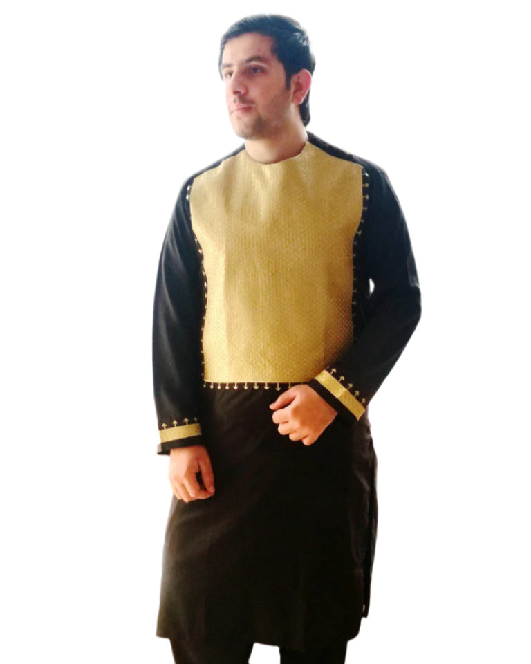 Men's Suit Embroidery Mirror Work