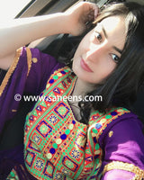 Elegant Afghan Bridal Dress