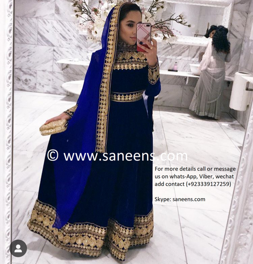 New afghan fashions arrivals embroidery work dress