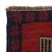 handwoven Afghan rug, durable wool area rug, 