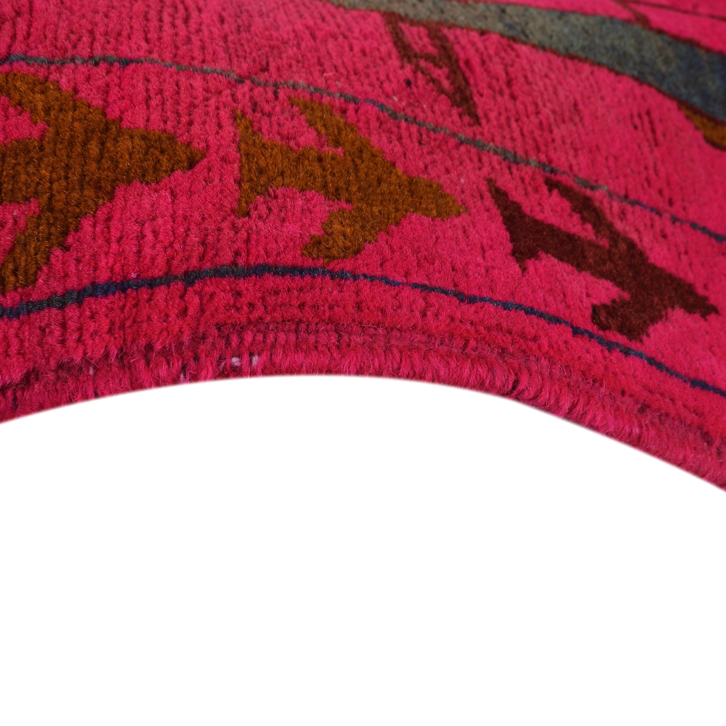 Handmade Afghan AK-47 War Rug 4.8x3.3 ft