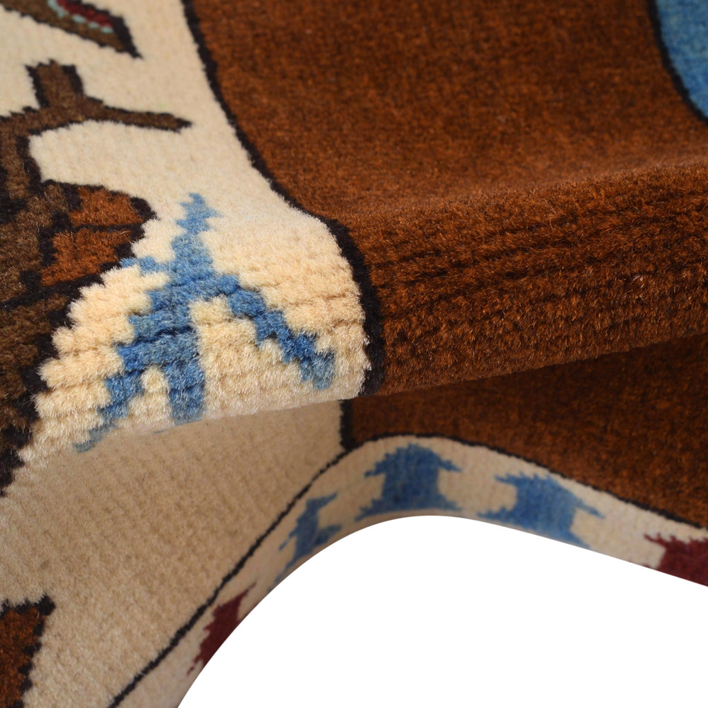 Cultural Russia & Ukraine War Art Rug 4.9x3.3 ft