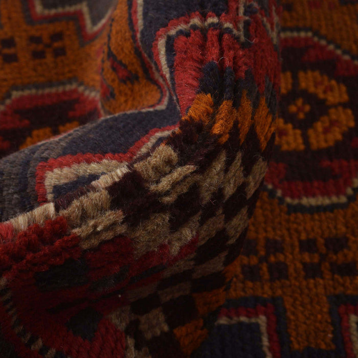 Baloch rug for home décor, Afghan ethnic rug, high-quality Afghan rug, 