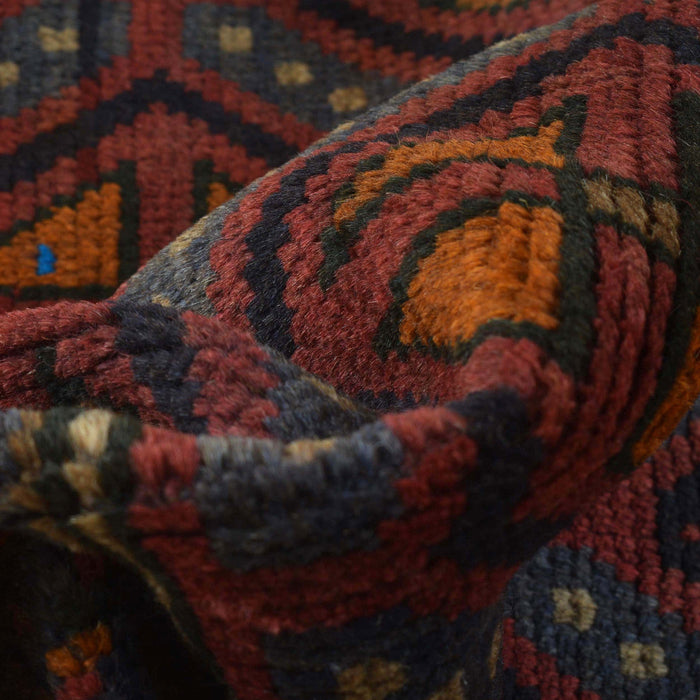 Afghan ethnic rug, high-quality Afghan rug, unique Baloch rug design, 