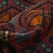 Afghan ethnic rug, high-quality Afghan rug, unique Baloch rug design, 