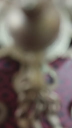 afghan kuchi handmade metal buttons with chains