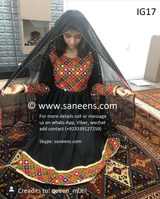 Afghan Bride Mirror Dress