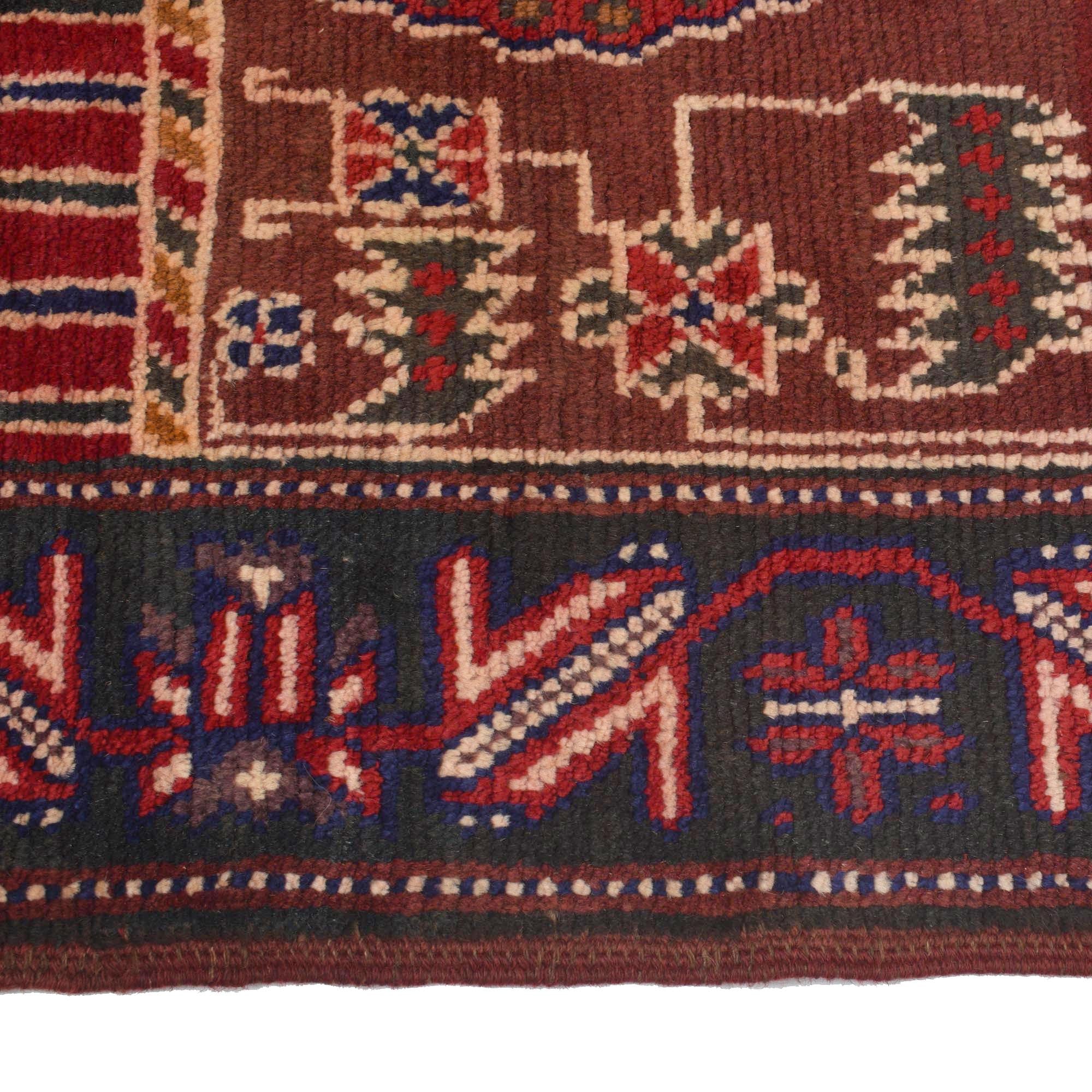 Afghan Rug Prayer Design 4.6x3.1 ft