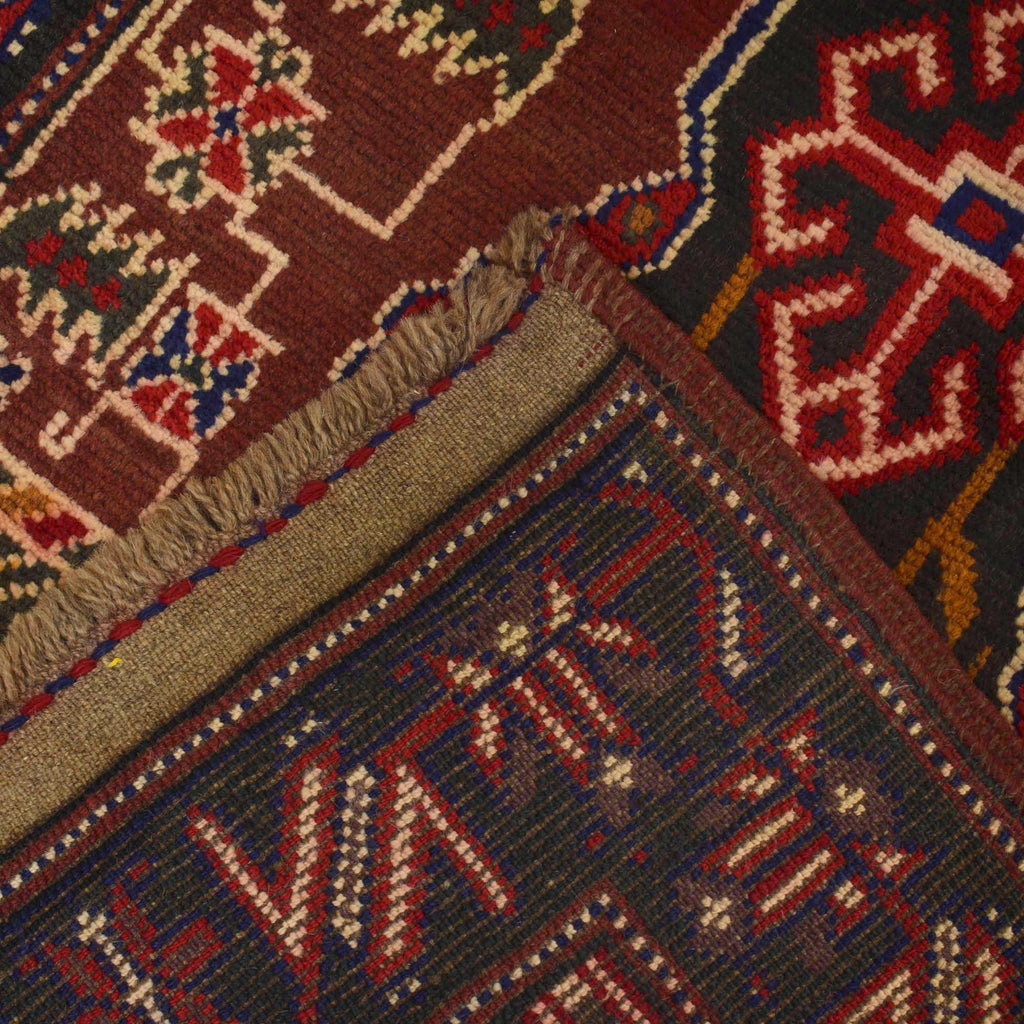 Afghan Rug Prayer Design 4.6x3.1 ft