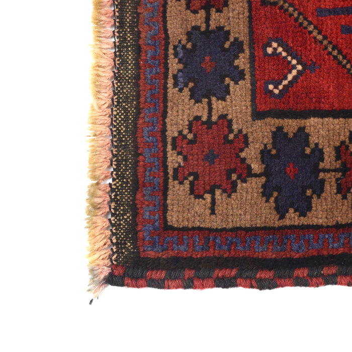 Afghan Handloom Prayer Rug 4.5x3.1 ft