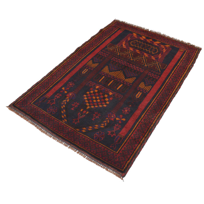Prayer Rug Afghan Texture 4.8x3.2 ft