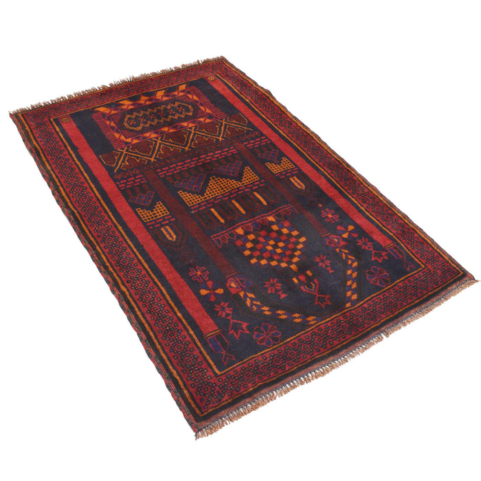 Prayer Rug Afghan Texture 4.8x3.2 ft