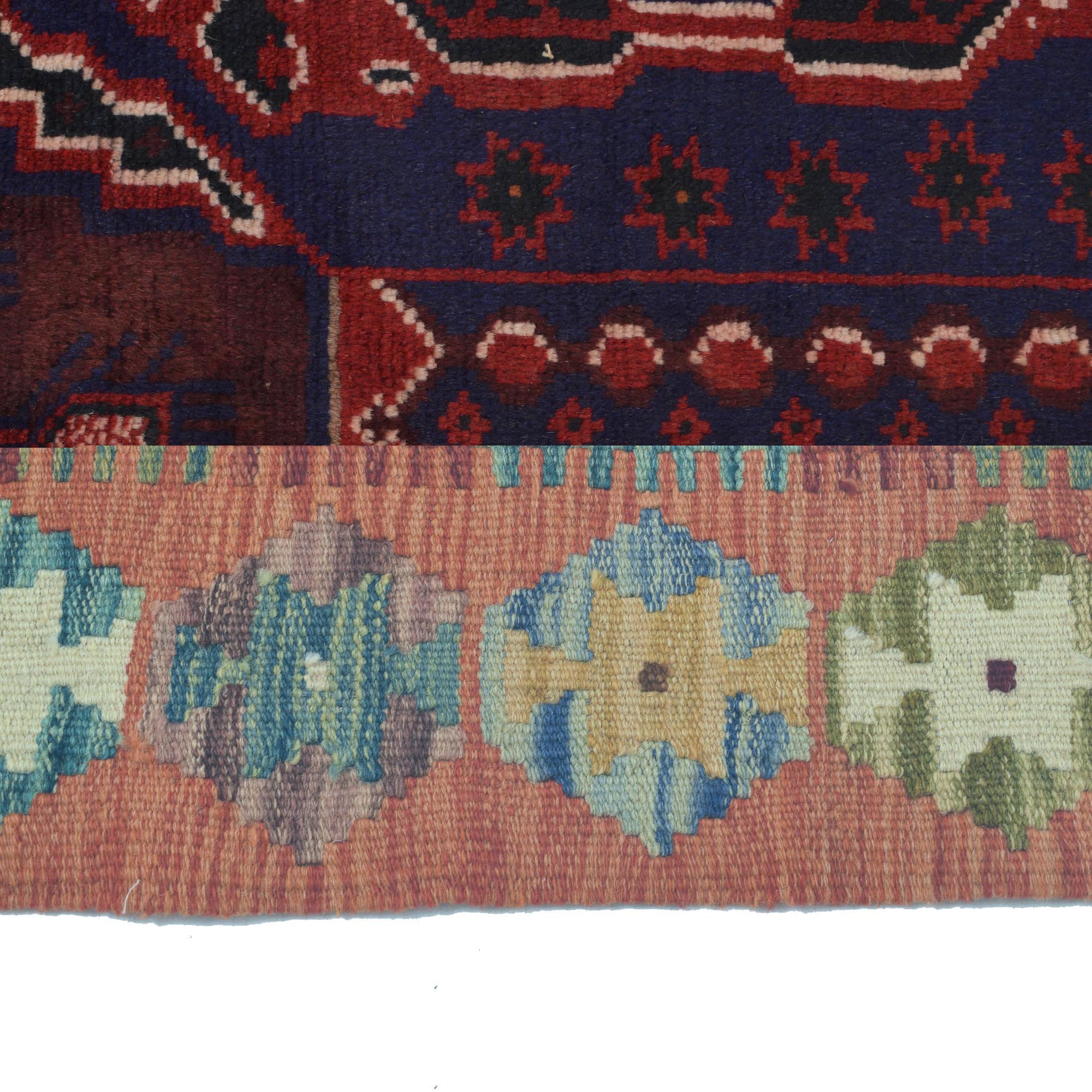Afghan Artisan Prayer Weave 4.8x2.9 ft