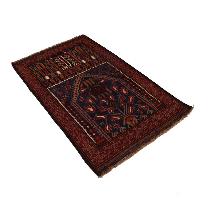Prayer Rug Afghan Legacy 4.6x2.8 ft