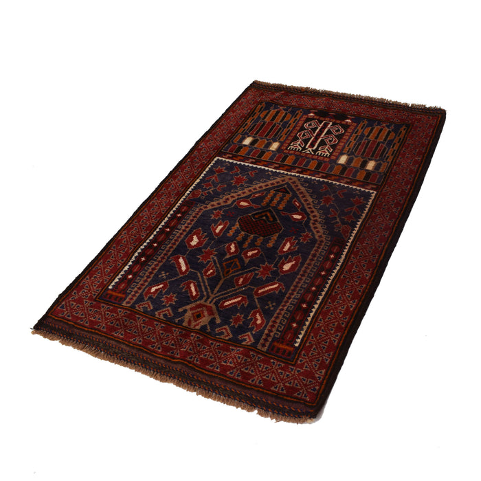 Prayer Rug Afghan Legacy 4.6x2.8 ft