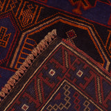 Afghan Rug Crafted Prayer 4.7x2.9 ft