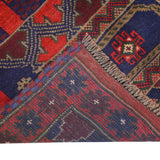 Afghan Heritage Wool Prayer Rug 4.7x2.9 ft