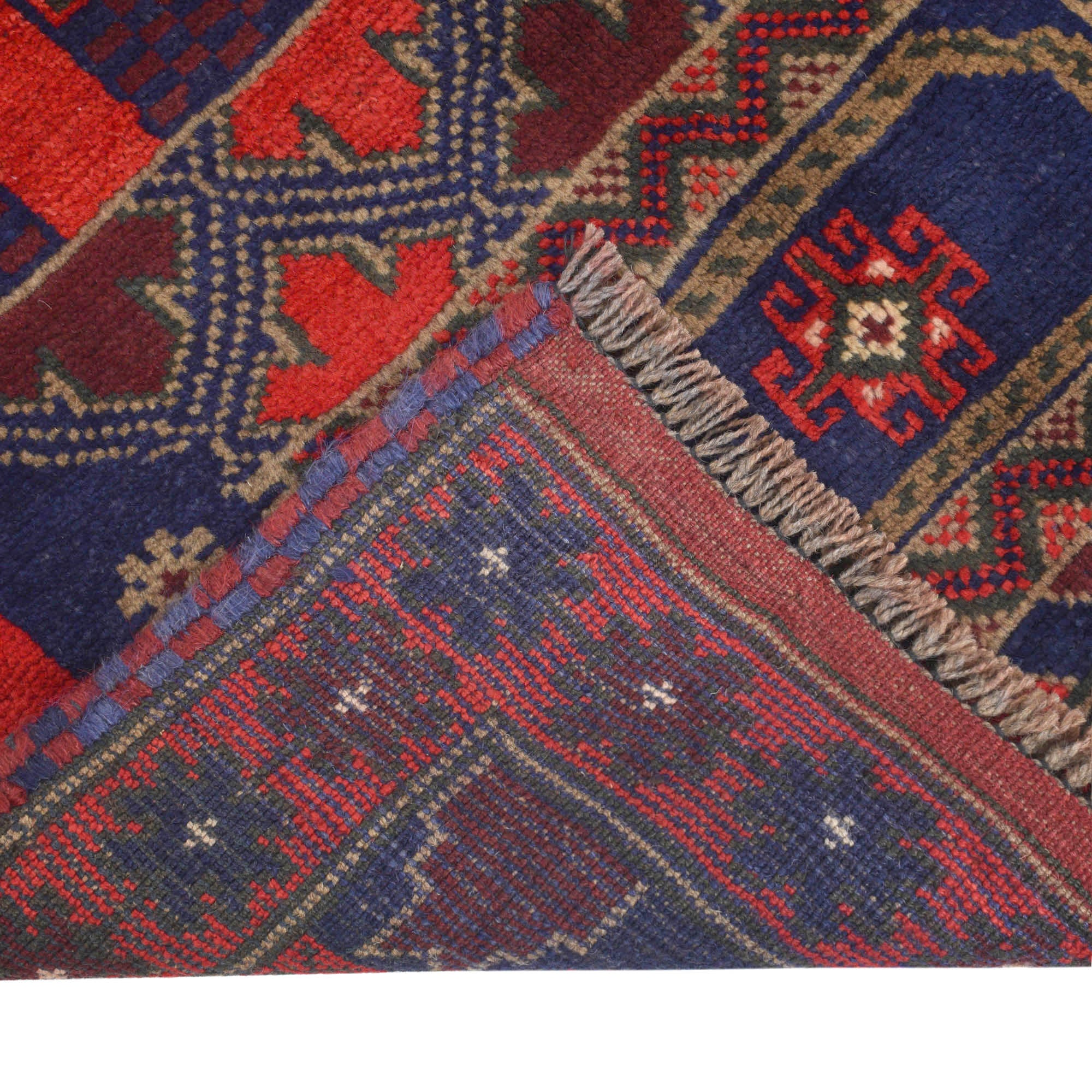 Afghan Heritage Wool Prayer Rug 4.7x2.9 ft