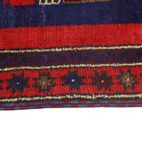 Handcrafted Afghan Prayer Rug Design 4.9x3 ft
