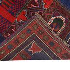 Handcrafted Afghan Prayer Rug Design 4.9x3 ft