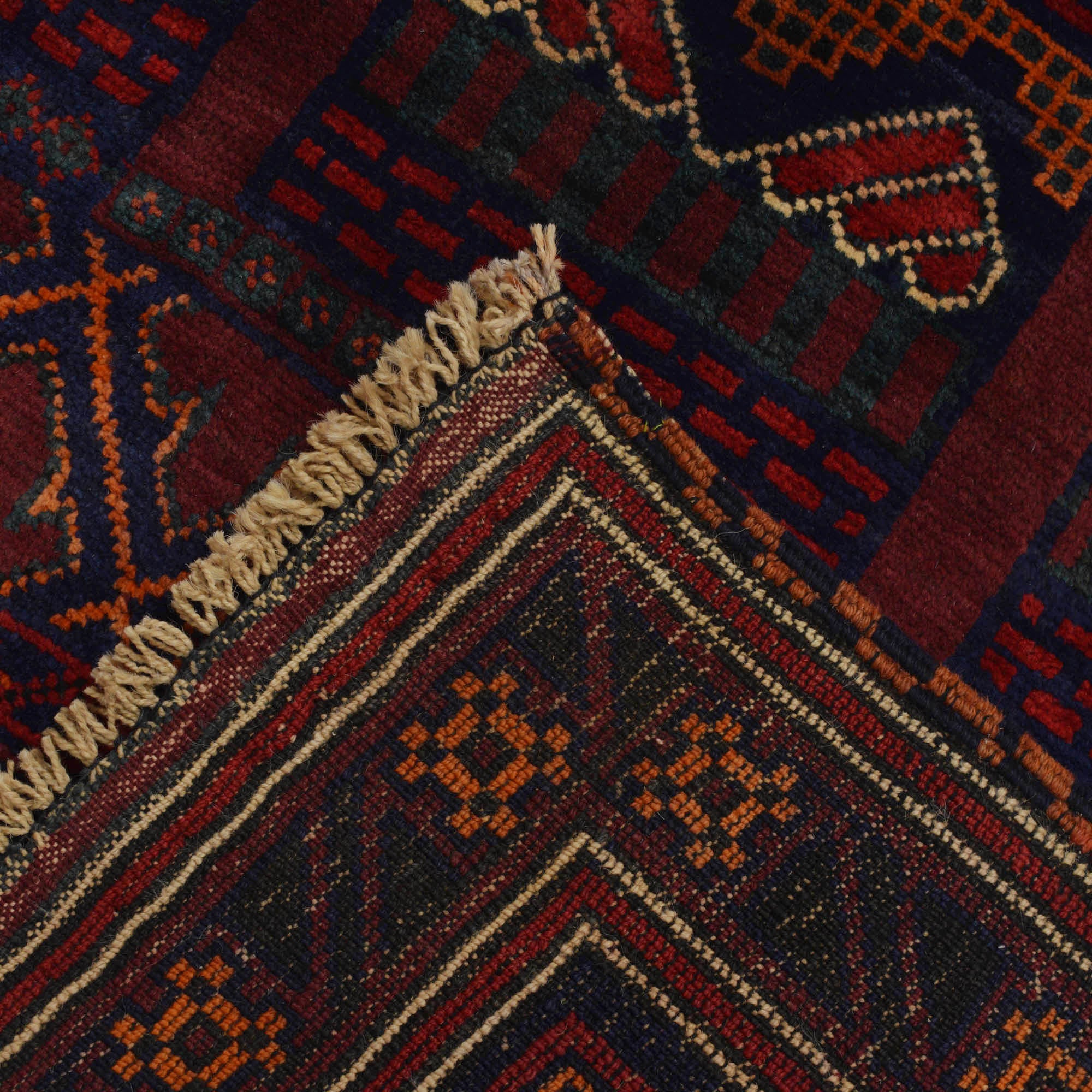 Premium Afghan Prayer Rug Weave 5.2x3.1 ft