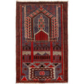 Afghan Prayer Mat Artisan Piece 4.6x2.9 ft