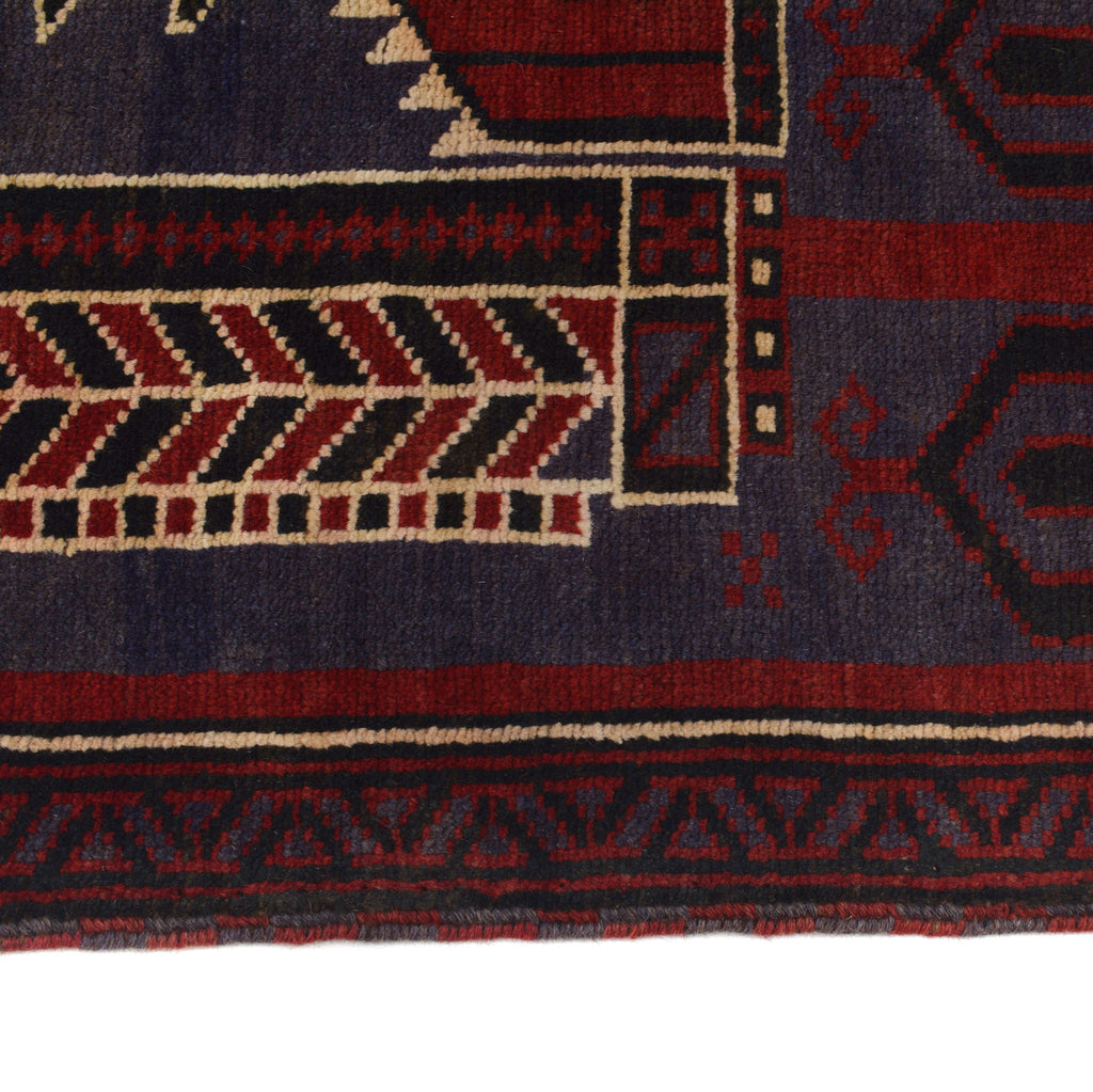 Afghan Prayer Mat Artisan Piece 4.6x2.9 ft